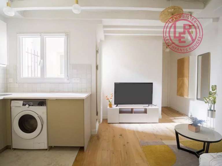 Appartement Paris 3e - 1 chambre - 27m²