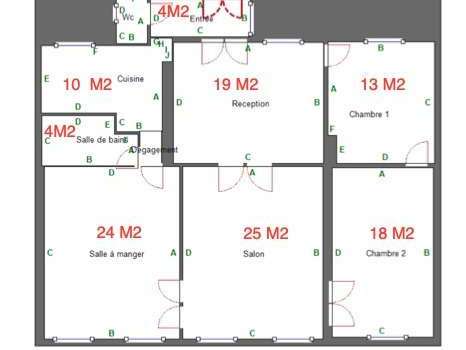 Appartement Paris 3e - 3 chambres