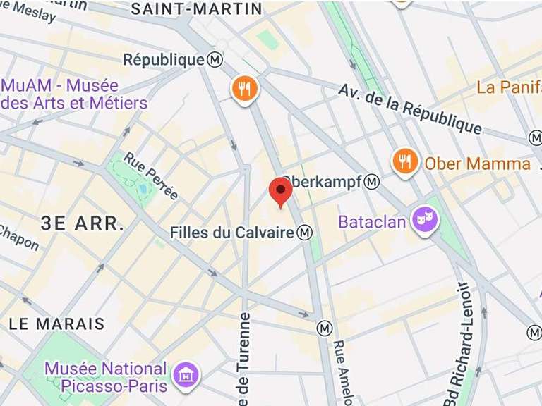 Appartement Paris 3e - 3 chambres