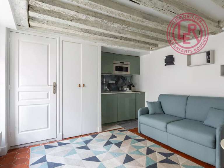 Appartement Paris 3e - 15m²