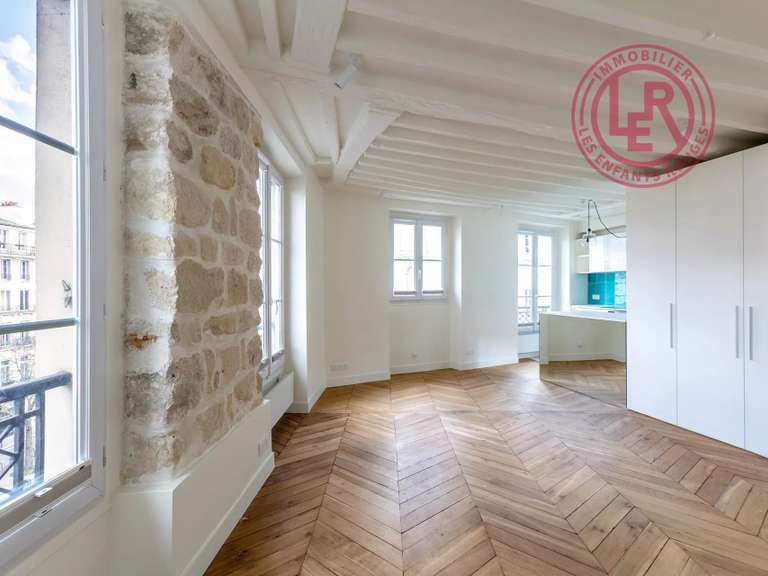 Appartement Paris 3e - 1 chambre - 43m²