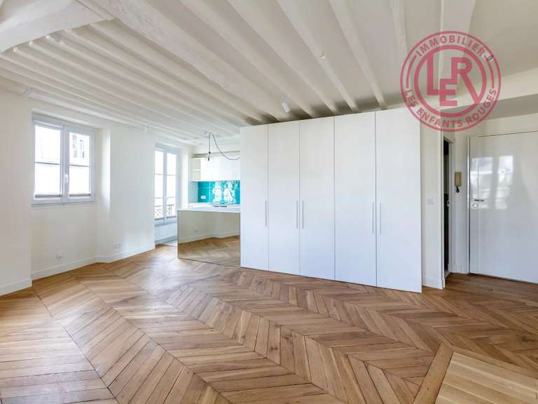 Appartement Paris 3e - 1 chambre - 43m²