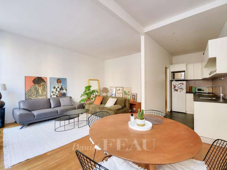 Appartement Paris 3e - 1 chambre - 52m²