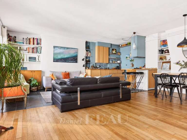Appartement Paris 3e - 1 chambre - 88m²
