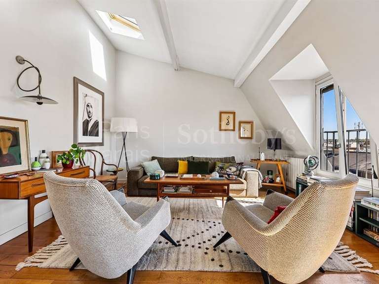 Appartement Paris 3e - 1 chambre - 65m²