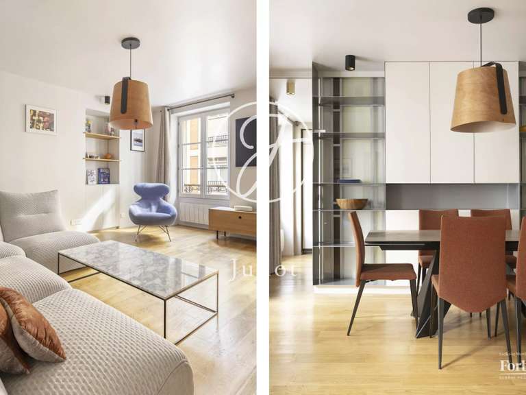 Appartement Paris 3e - 2 chambres - 87m²