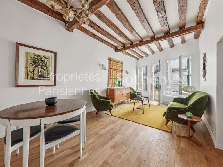 Appartement Paris 3e - 2 chambres - 60m²
