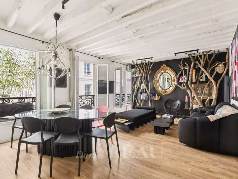 Appartement Paris 3e - 1 chambre - 53m²