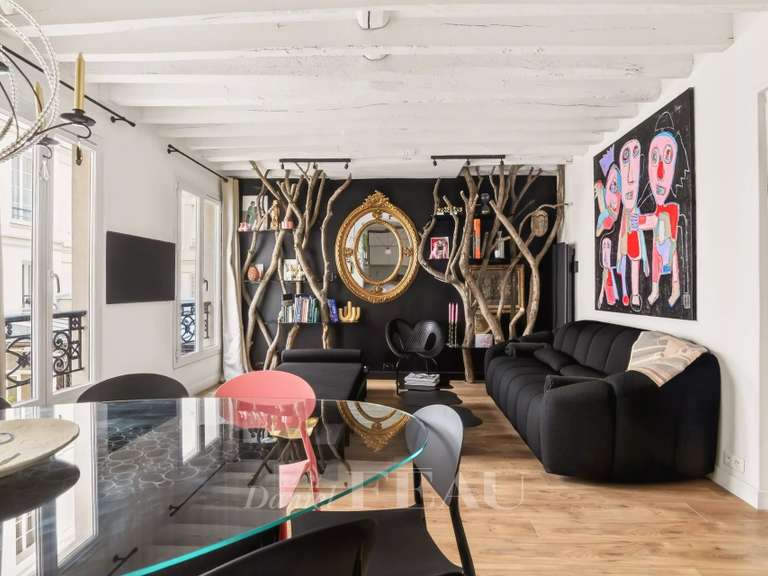 Appartement Paris 3e - 1 chambre - 53m²