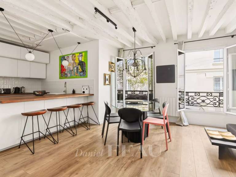 Appartement Paris 3e - 1 chambre - 53m²