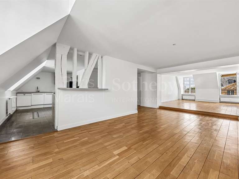 Appartement Paris 3e - 3 chambres - 145m²