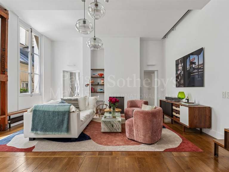 Appartement Paris 3e - 2 chambres - 100m²