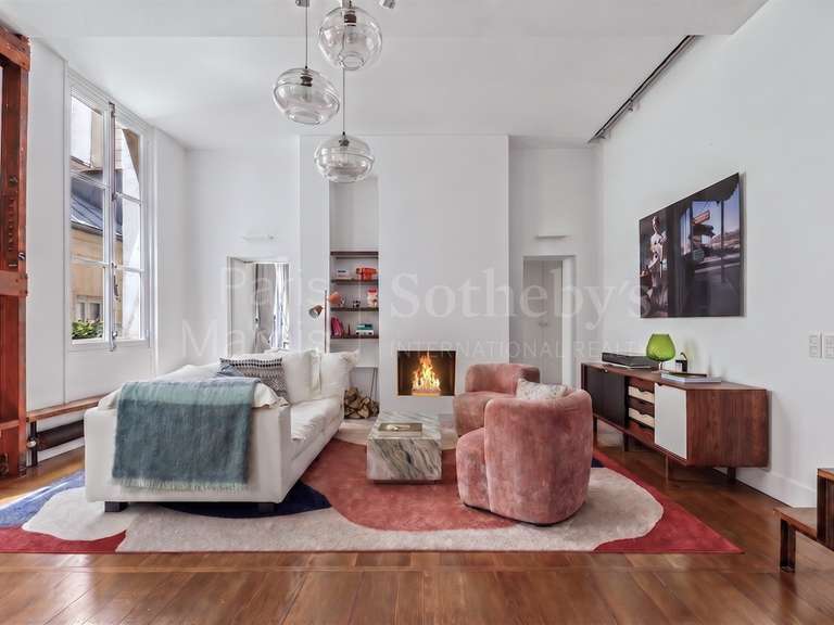 Appartement Paris 3e - 2 chambres - 100m²
