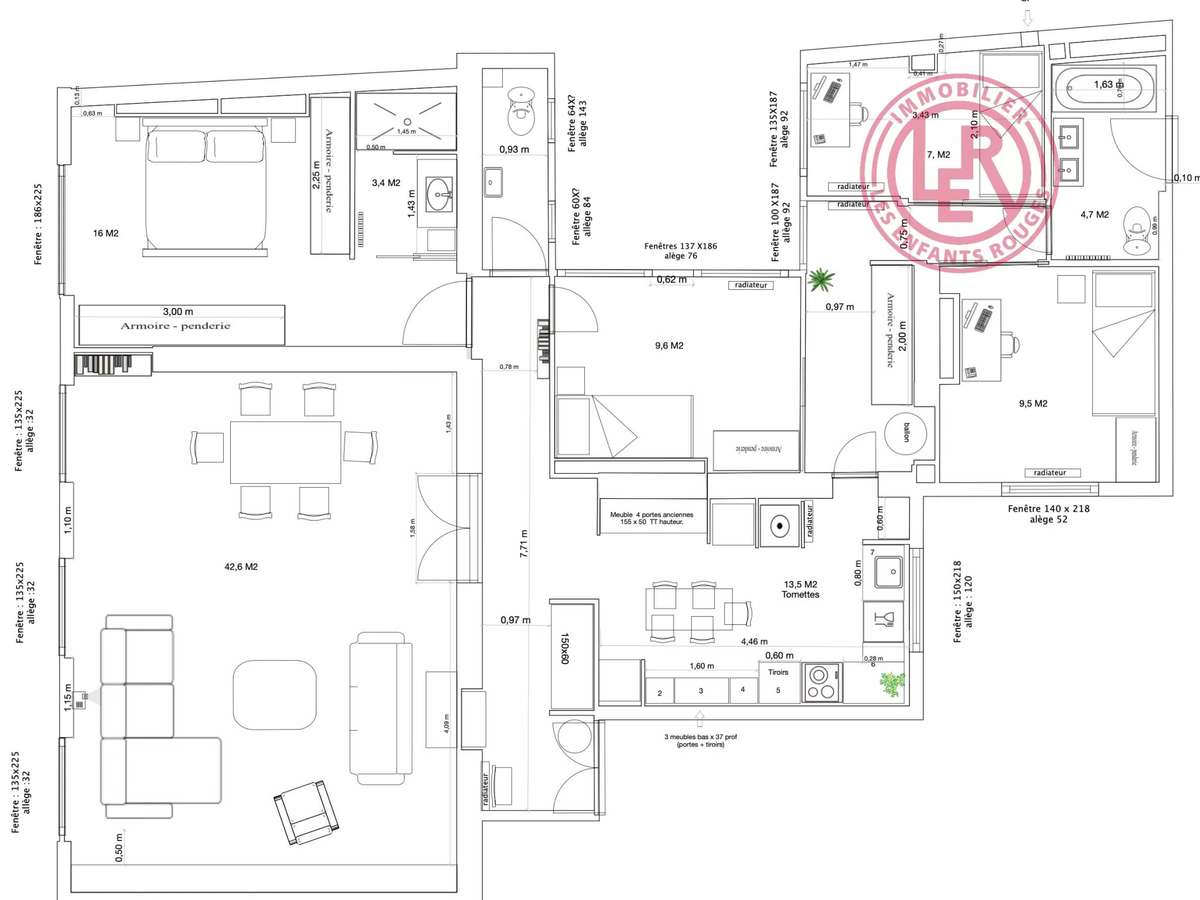 Appartement Paris 3e