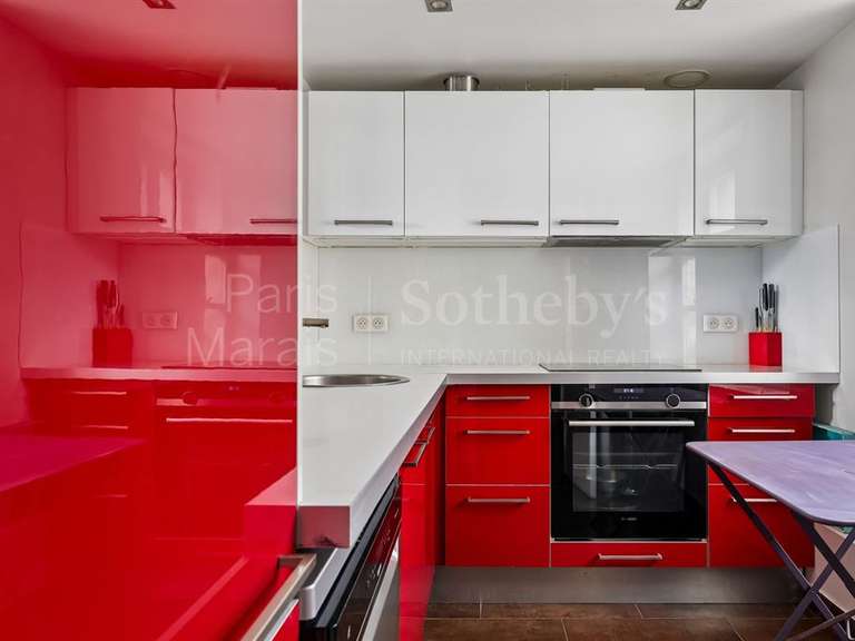 Appartement Paris 3e - 2 chambres - 82m²