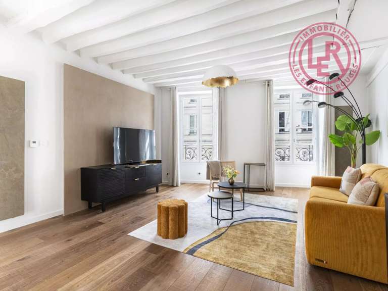 Appartement Paris 3e - 1 chambre - 58m²
