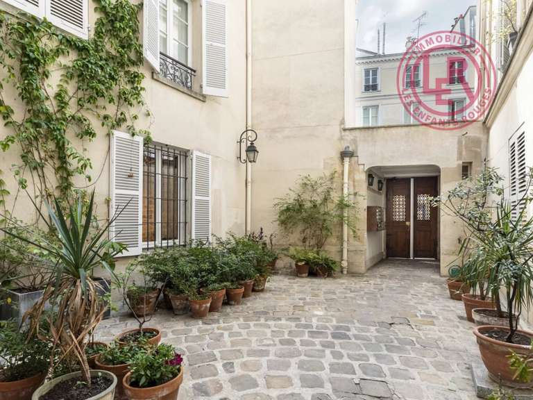 Appartement Paris 3e - 1 chambre - 58m²