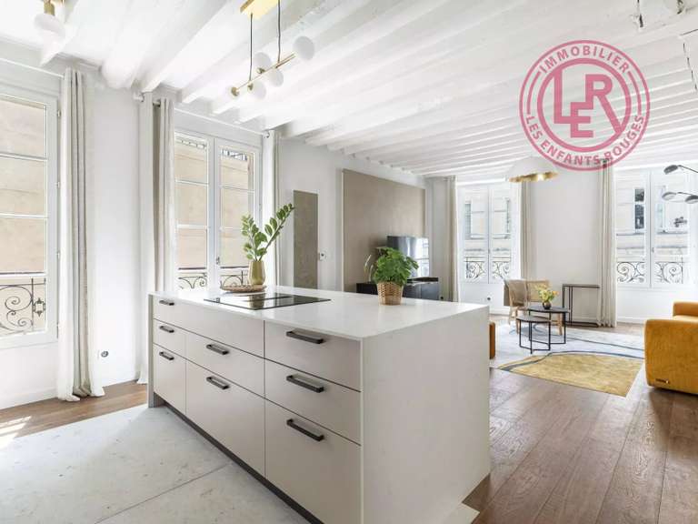 Appartement Paris 3e - 1 chambre - 58m²