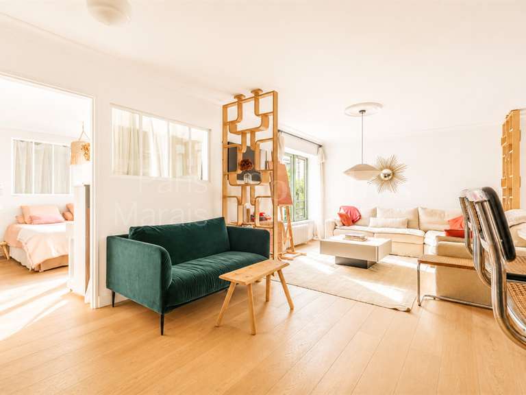 Appartement Paris 3e - 3 chambres - 101m²