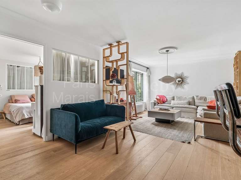 Appartement Paris 3e - 3 chambres - 101m²