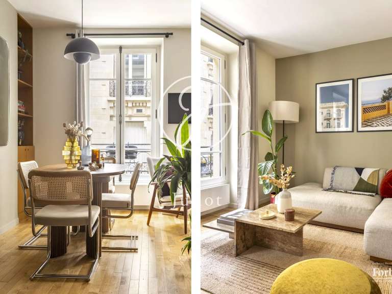 Appartement Paris 3e - 1 chambre - 38m²