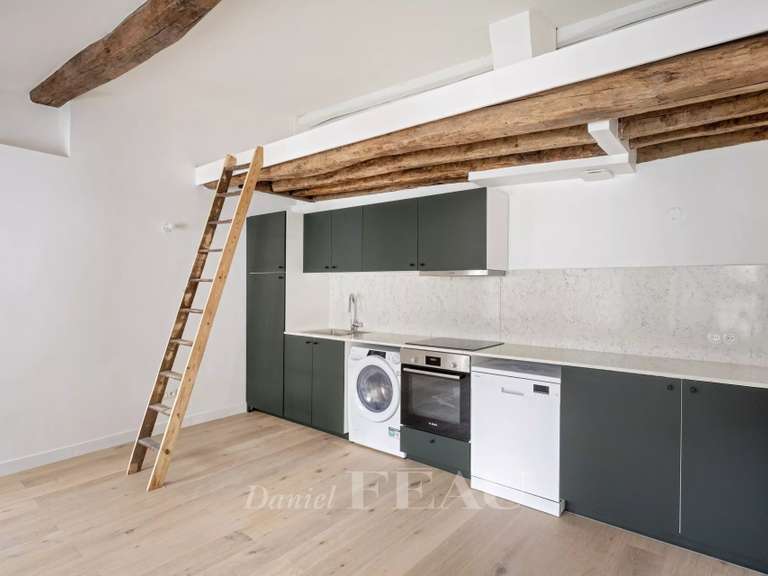 Appartement Paris 3e - 1 chambre - 54m²