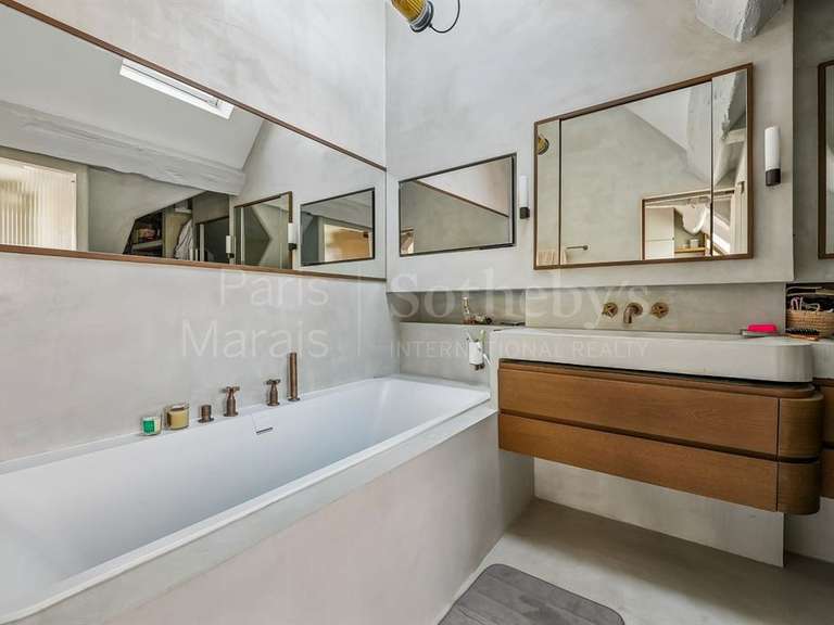 Appartement Paris 3e - 5 chambres - 283m²
