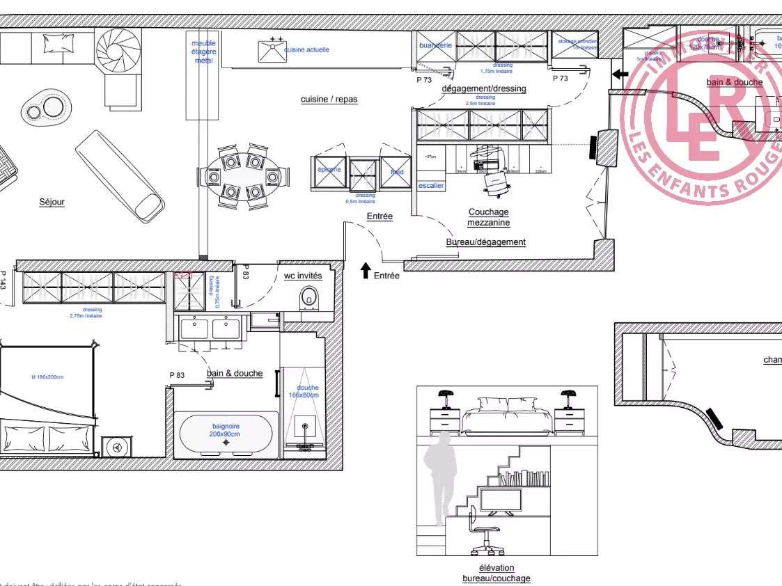 Appartement Paris 3e