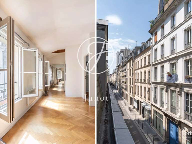 Appartement Paris 3e - 2 chambres - 76m²