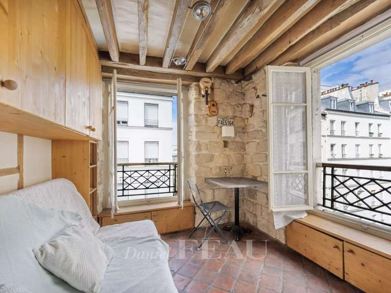 Appartement Paris 3e - 15m²