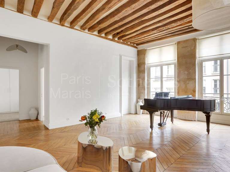 Appartement Paris 3e - 3 chambres - 110m²