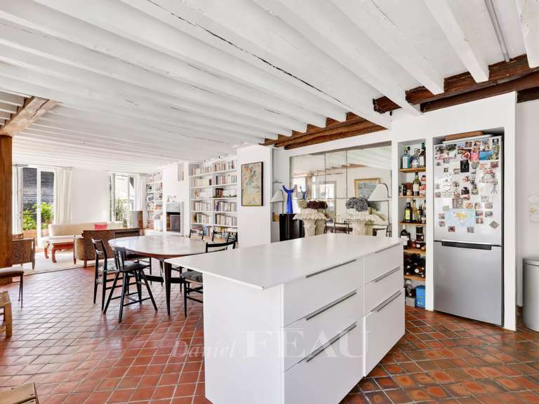 Appartement Paris 3e - 4 chambres - 199m²