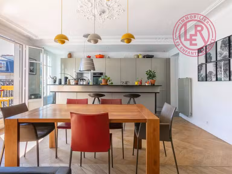 Appartement Paris 3e - 3 chambres - 106m²