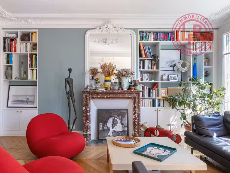 Appartement Paris 3e - 3 chambres - 106m²