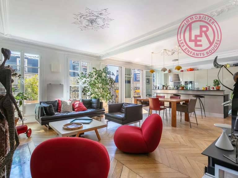 Appartement Paris 3e - 3 chambres - 106m²