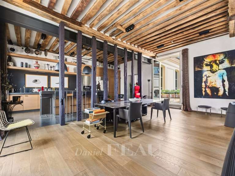 Appartement Paris 3e - 2 chambres - 191m²