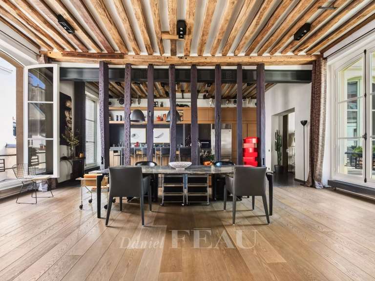 Appartement Paris 3e - 2 chambres - 191m²
