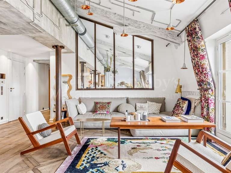 Appartement Paris 3e - 3 chambres - 255m²