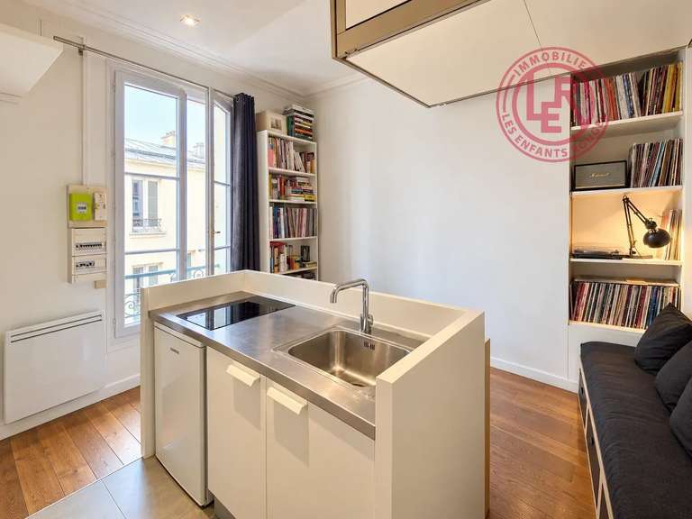 Appartement Paris 3e - 14m²