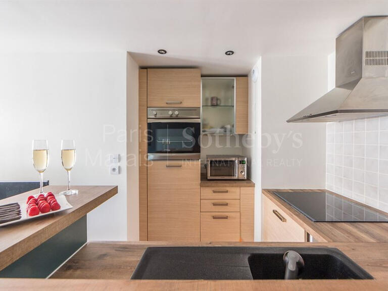 Appartement Paris 4e - 1 chambre - 28m²