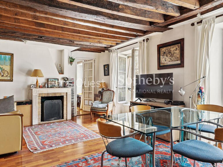 Appartement Paris 4e - 1 chambre - 53m²