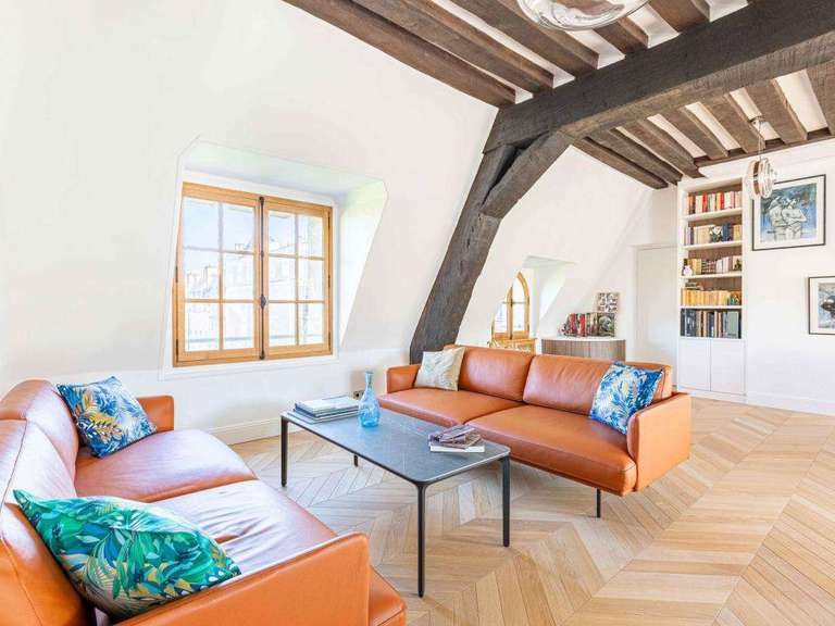 Appartement Paris 4e - 3 chambres