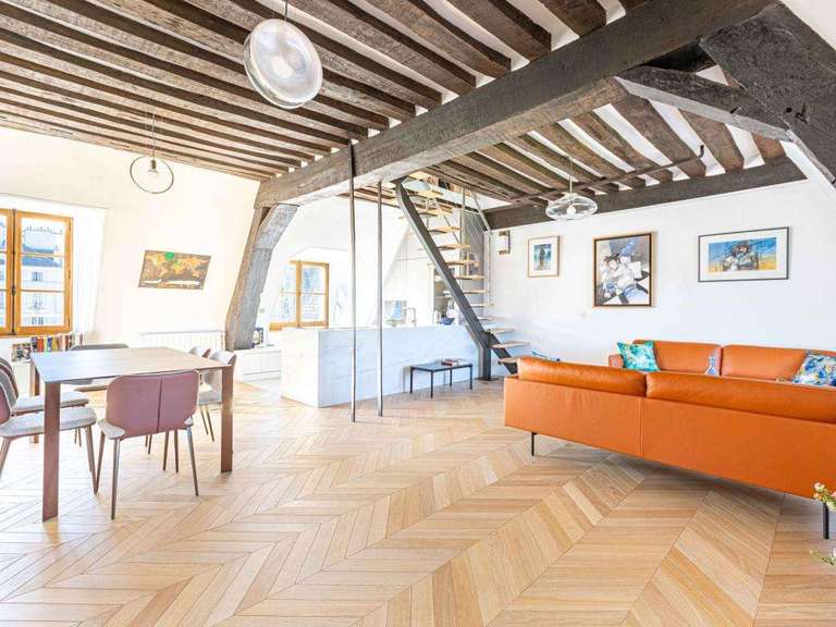 Appartement Paris 4e - 3 chambres