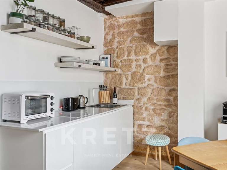 Appartement Paris 4e - 1 chambre - 42m²