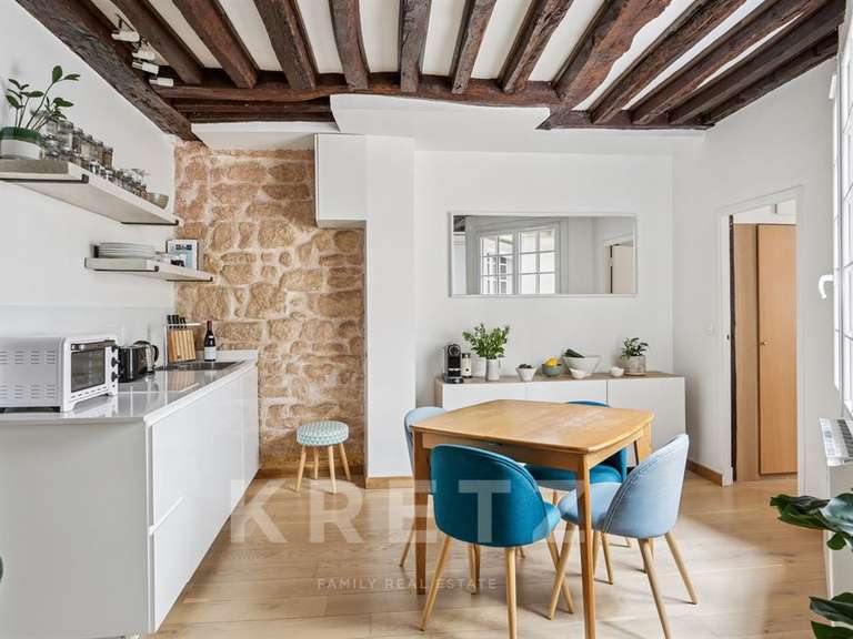 Appartement Paris 4e - 1 chambre - 42m²