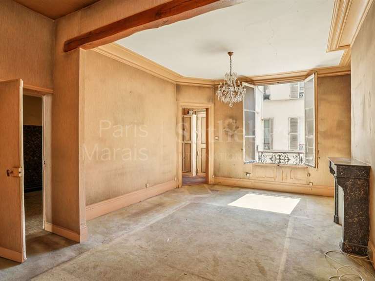 Appartement Paris 4e - 2 chambres - 61m²