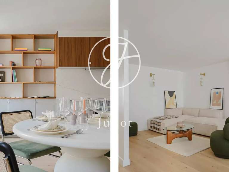 Appartement Paris 4e - 1 chambre - 63m²