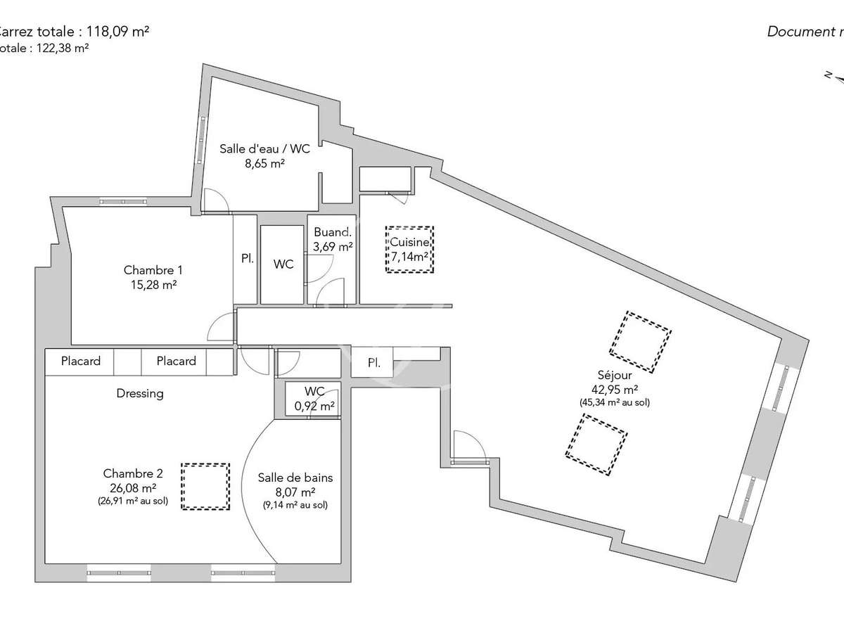 Appartement Paris 4e