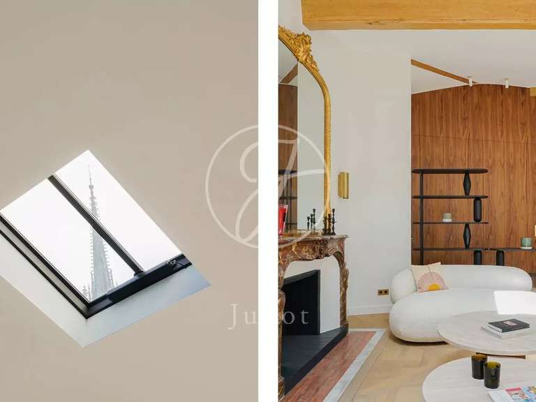 Appartement Paris 4e - 2 chambres - 122m²