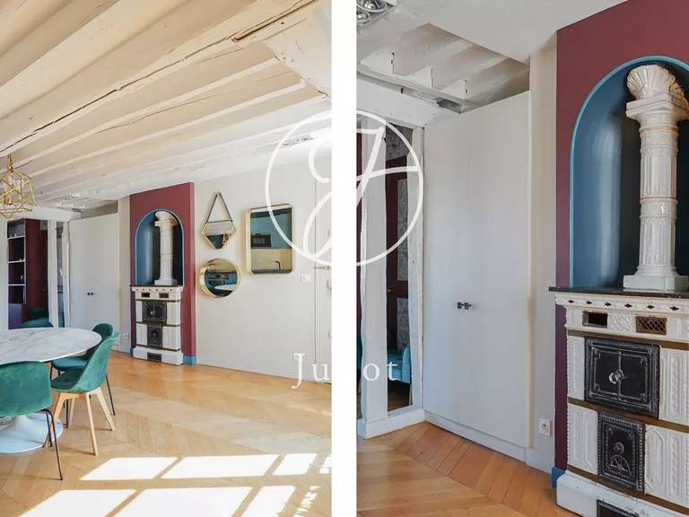 Apartment Paris 4e - 1 bedroom - 71m²
